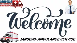 Jansewa Ambulance in Bihta and boring road -Advanced Medical Supplies