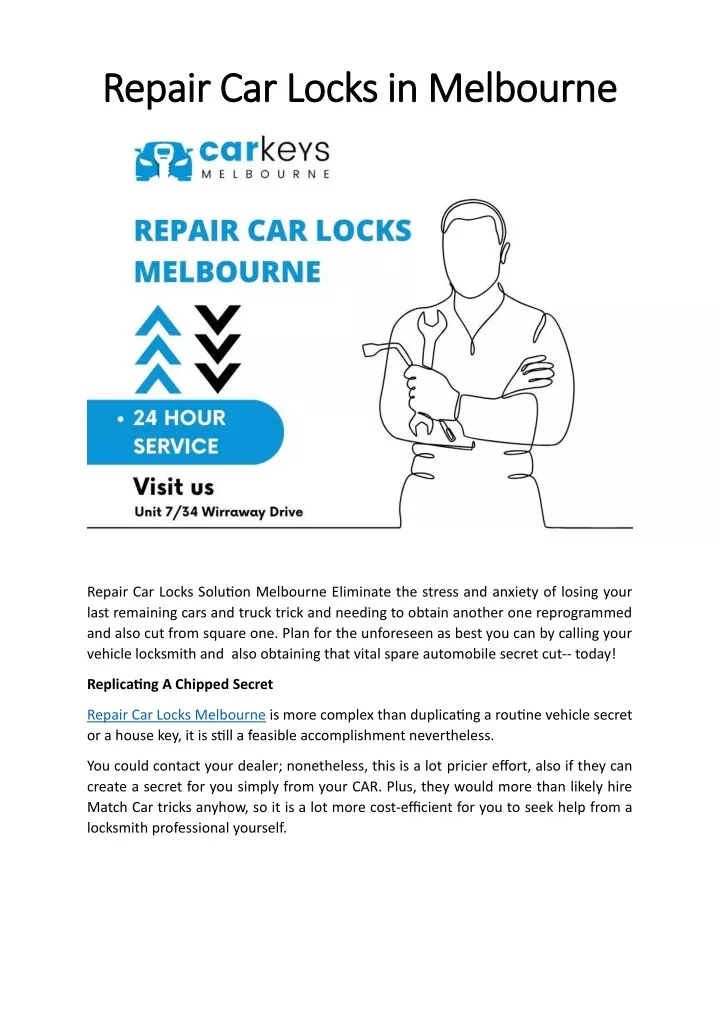 repair car locks repair car locks i in n melbourne
