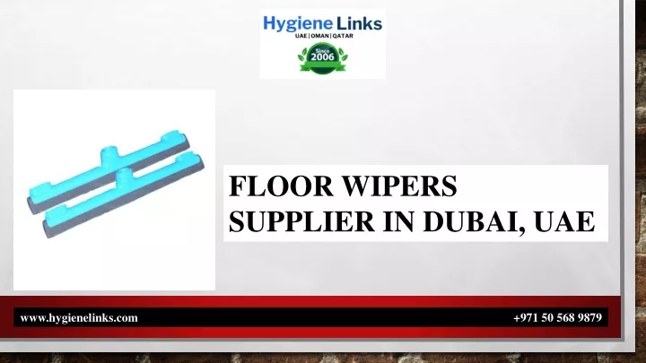 floor wipers supplier in dubai uae