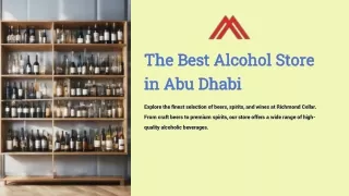 Richmond Cellar: Redefining Alcohol Store in Abu Dhabiv