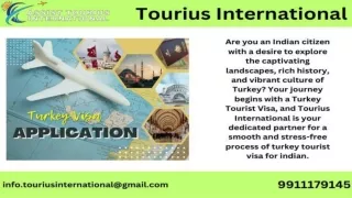 Tourist Visa For Turkey For Indian Citizens