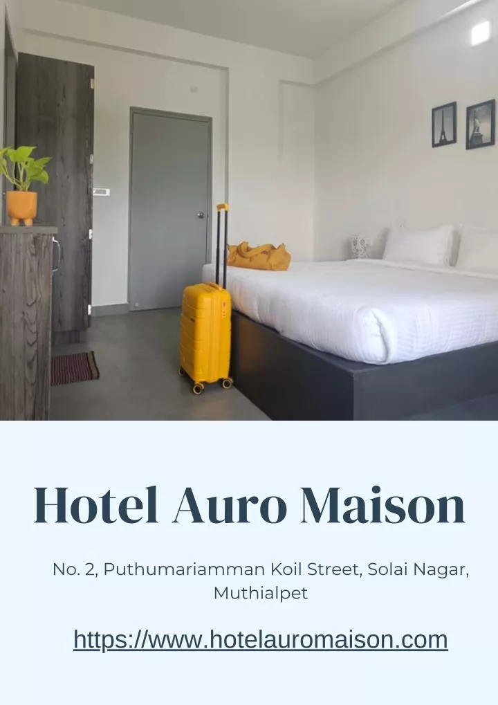 hotel auro maison