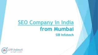 SEO Company in India