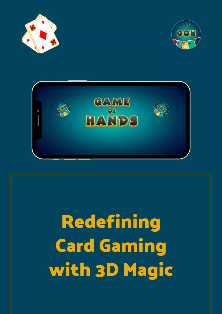 redefining card gaming with 3d magic