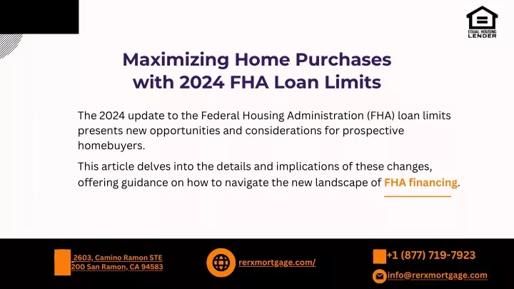 maximizing home purchases with 2024 fha loan