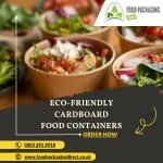 Eco-Friendly Cardboard Food Containers | Food Packaging Direct - slide 1