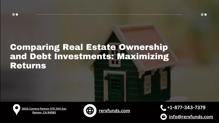 comparing real estate ownership and debt