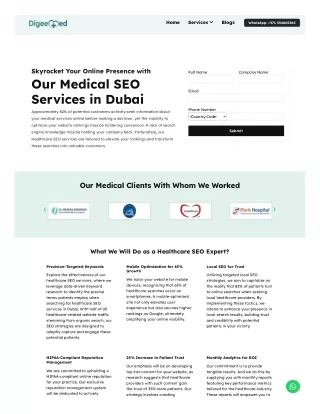Boost Your Healthcare Business with DigeeMed - Best Healthcare SEO Agency in Dub