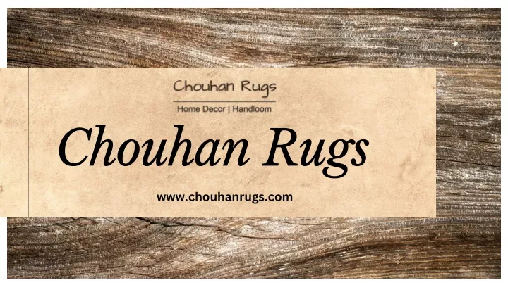 chouhan rugs