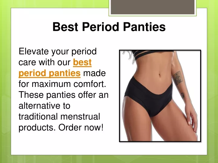 best period panties