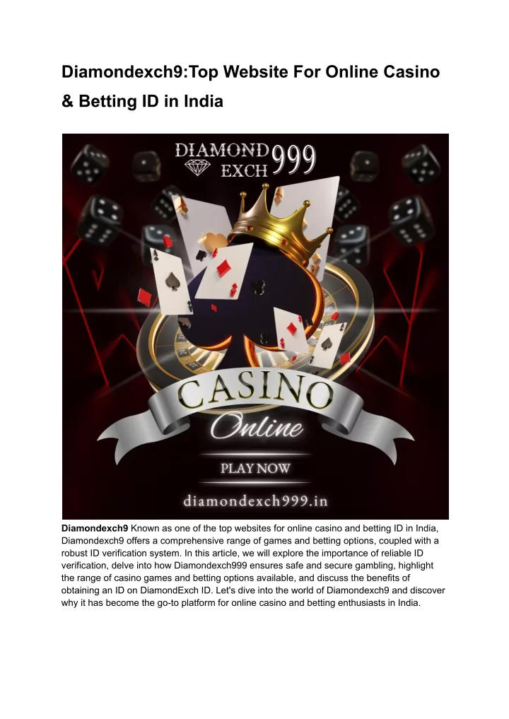 diamondexch9 top website for online casino