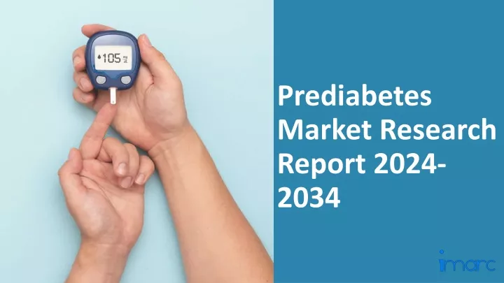 prediabetes market research report 2024 2034