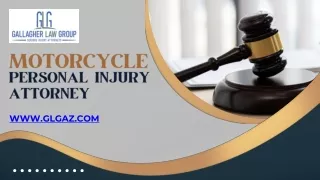 Ride with Confidence Motorcycle Personal Injury Attorney at Your Service