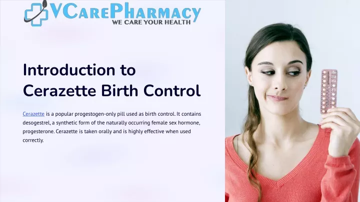 introduction to cerazette birth control