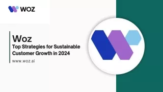 Woz Top Strategies for Sustainable Customer Growth in 2024