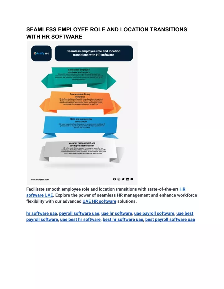 seamless employee role and location transitions