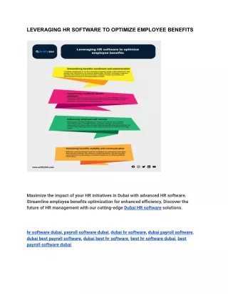 leveraging hr software to optimize employee