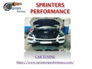 Car Tuning - Sprinters Performance
