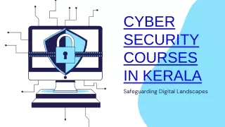Cyber Security Courses In kerala