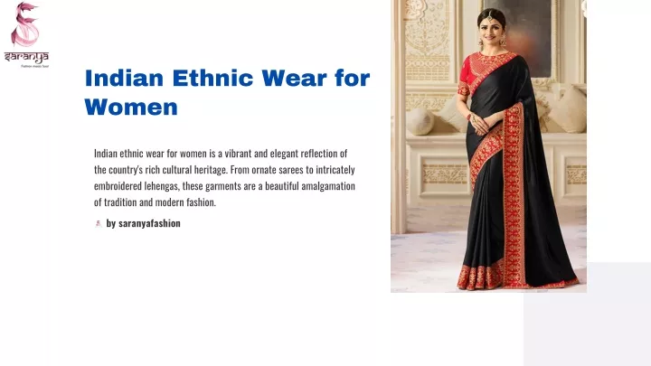 indian ethnic wear for women