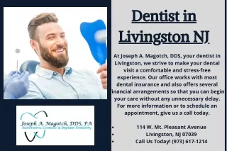 Dentist in Livingston NJ