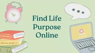 Find Life Purpose Online