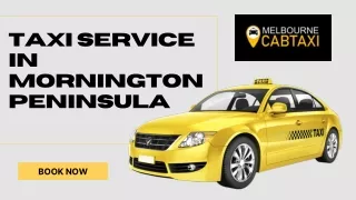 Taxi Service in Mornington Peninsula