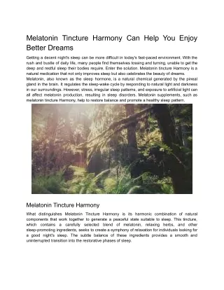 Melatonin_Tincture_Harmony_Can_Help_You_Enjoy_Better_Dreams