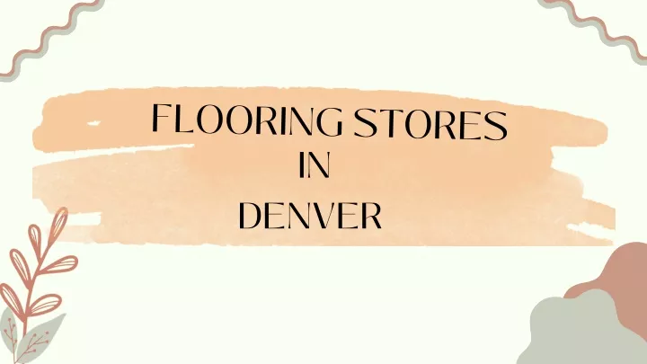 flooring stores in denver