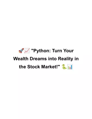 python turn your