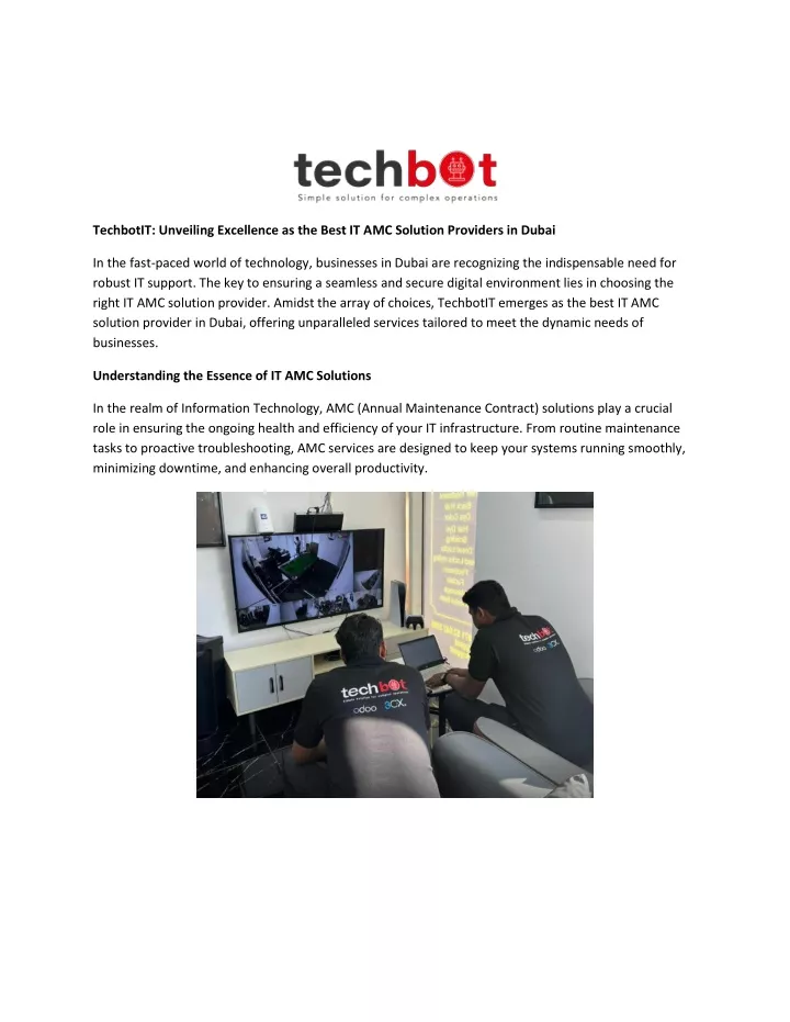 techbotit unveiling excellence as the best