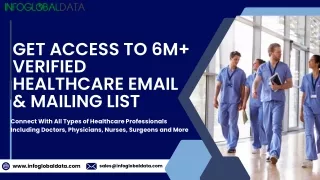 Benefits Of Using Our Healthcare Email Database