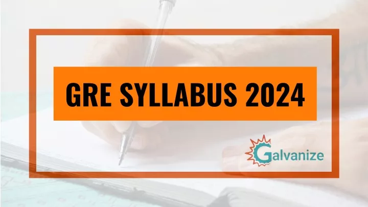 gre syllabus 2024