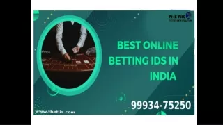 IPL Betting id | 99934-75250 | THETIIS