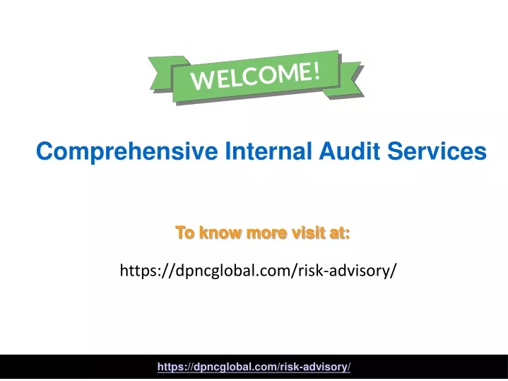 comprehensive internal audit services