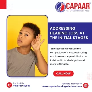 Hearing Loss and Mental Health | Hearing Clinic in Bangalore | CAPAAR Hearing