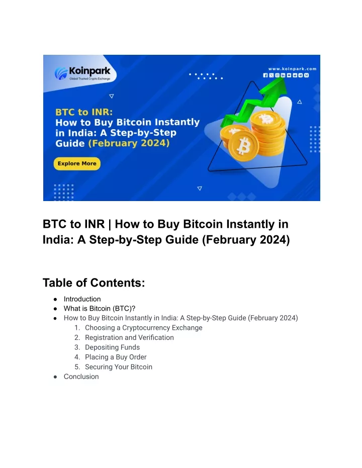 btc to inr how to buy bitcoin instantly in india
