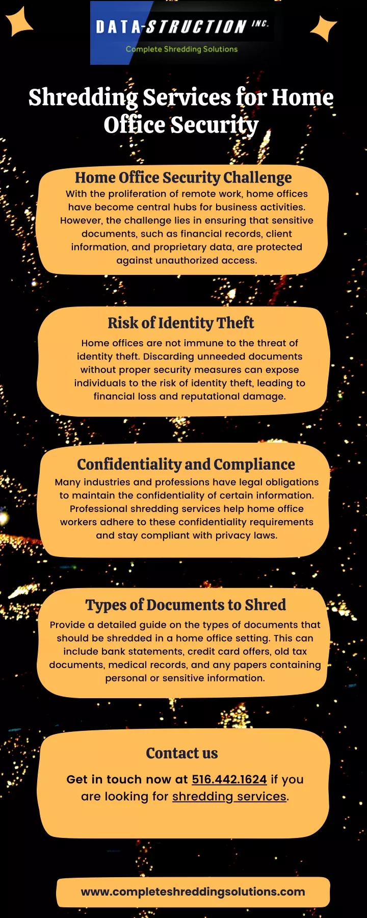 shredding services for home office security