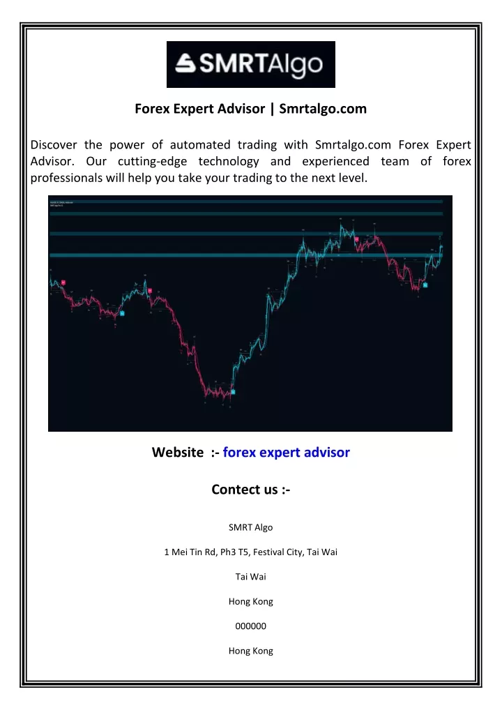 forex expert advisor smrtalgo com