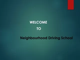 welcome to