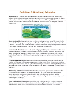 DefinitionDefinition & Nutrition | Britannica