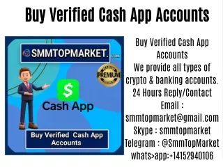 Buy Verified Cash App Accounts