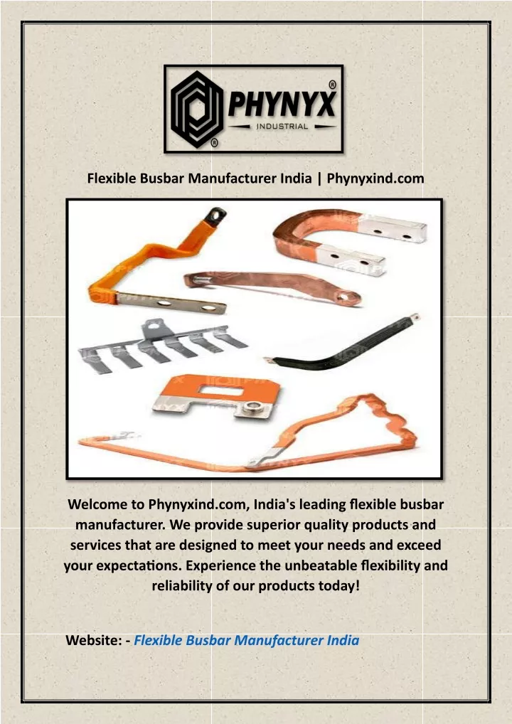 flexible busbar manufacturer india phynyxind com