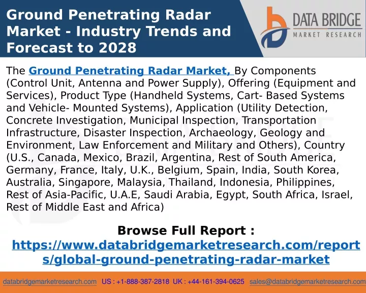 ground penetrating radar market industry trends