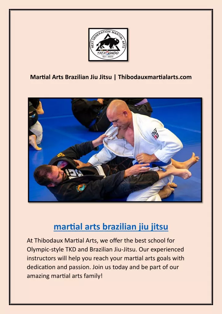 martial arts brazilian jiu jitsu