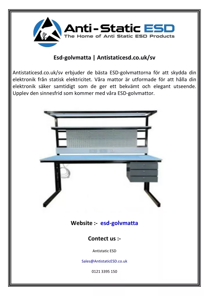 esd golvmatta antistaticesd co uk sv