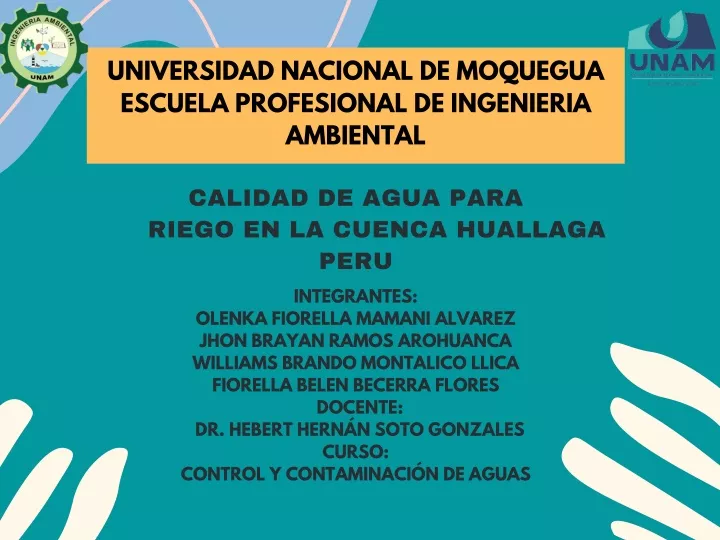 universidad nacional de moquegua escuela