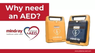 Pilipinas AED-Mindray Automated External Defibrillator Distributor