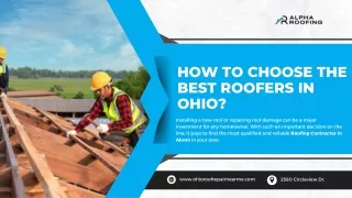 How to Choose the Best Roofers in Ohio