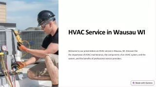 HVAC Service in Wausau, WI